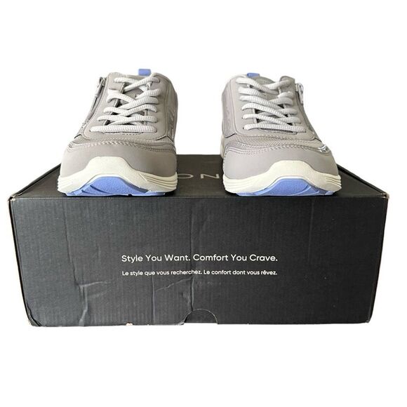 Vionic Cassis Light Grey Like New Women’s Supportive Active Shoes Sneakers 9M - Picture 2 of 9